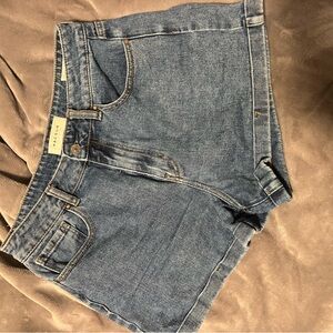 Pacsun Women's Blue Denim Shorts